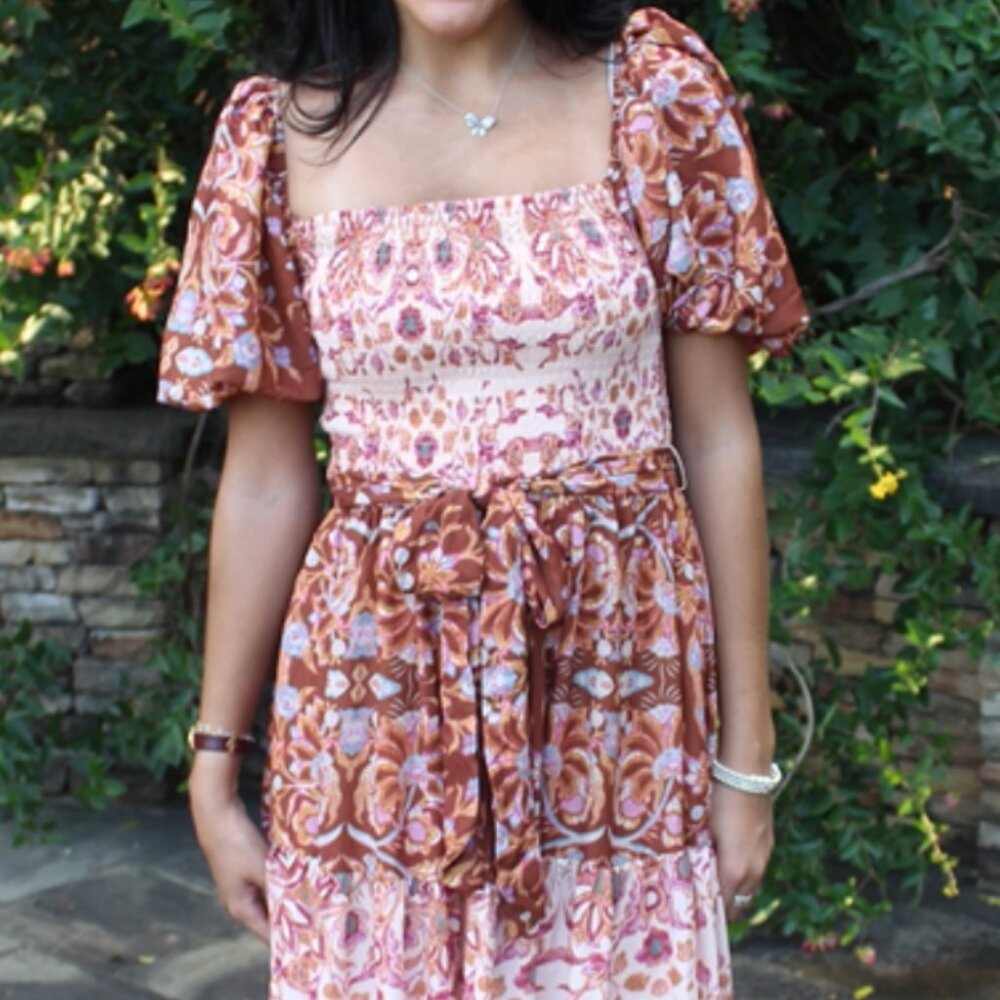 NWT Patterned Fall Dress